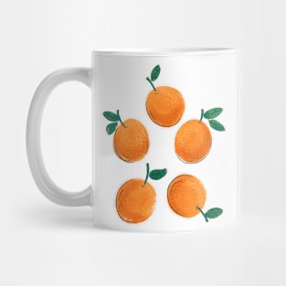 Cute Retro Oranges Mug